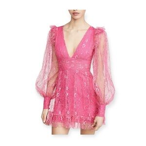 Alice McCall Floyd Mini Dress Pink Size 0 NWT
